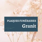 Flora Funéraire Catégorie Plaques funéraires cimetière traditionnel en Granit