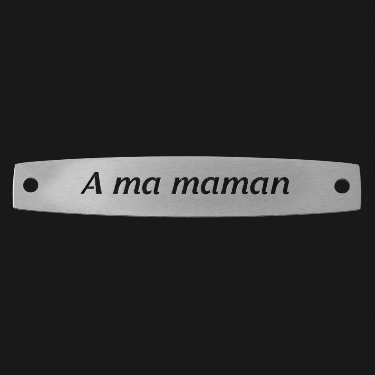 Inter Inox Plaque - A ma maman