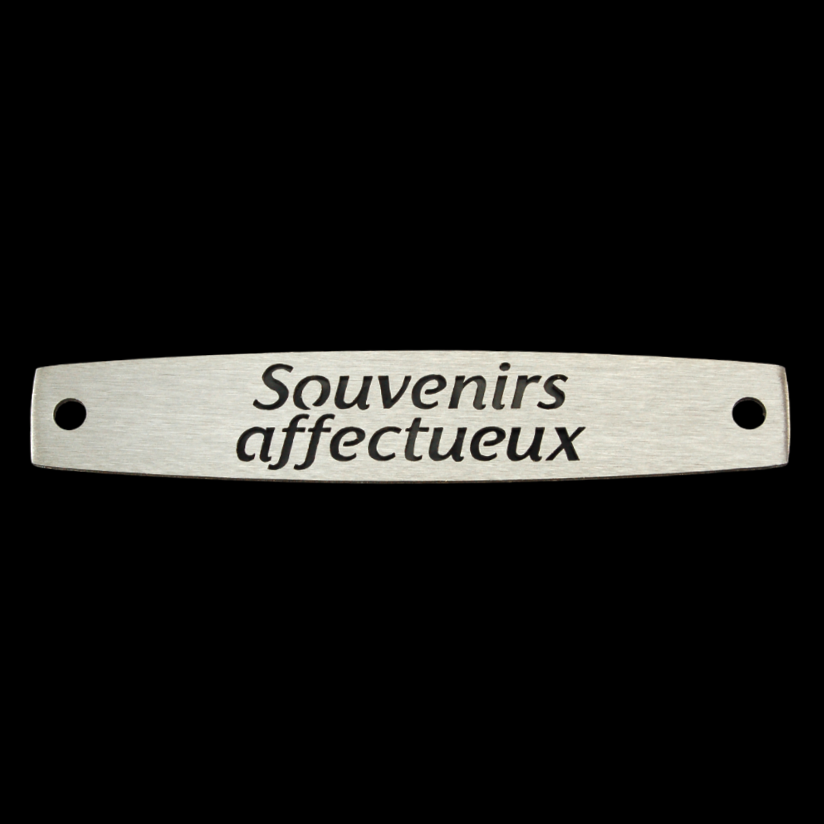 Inter Inox Plaque - Souvenirs affectueux