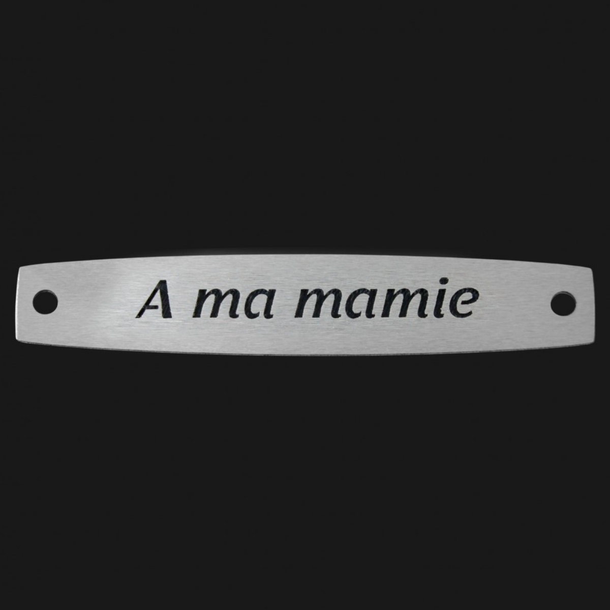 Inter Inox Plaque - A ma mamie