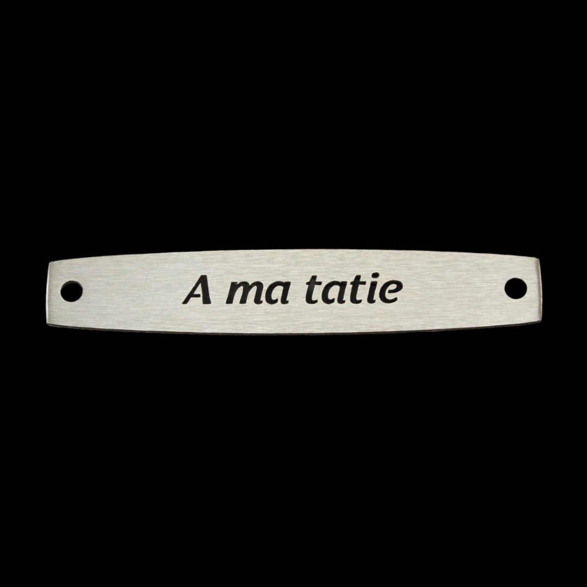Inter Inox Plaque - A ma tatie