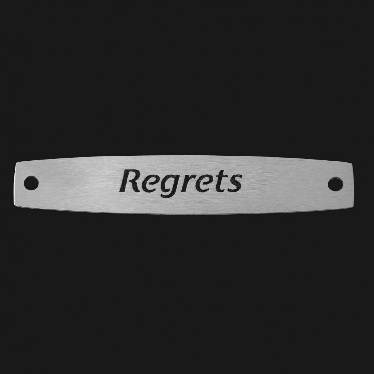 Inter Inox Plaque - Regrets