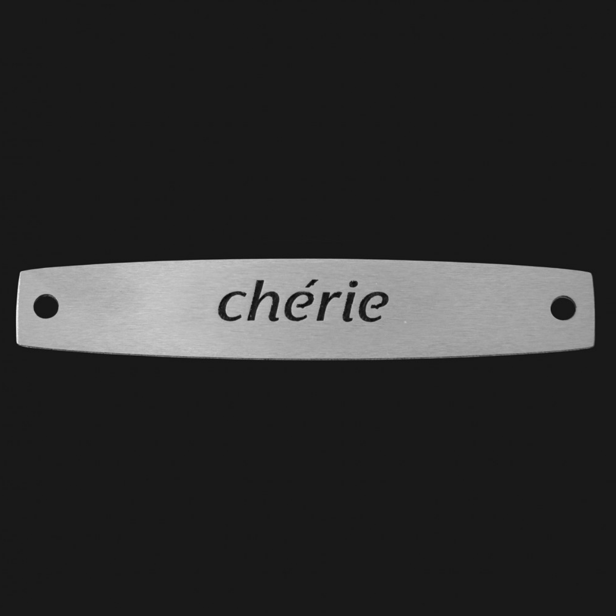 Inter Inox Plaque - chérie
