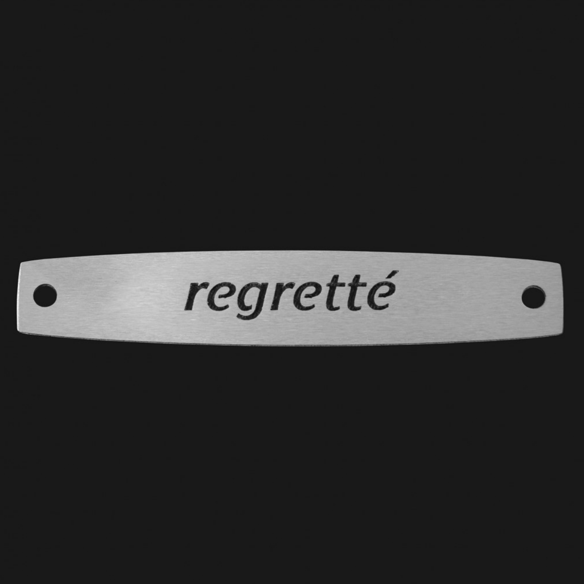 Inter Inox Plaque - regretté