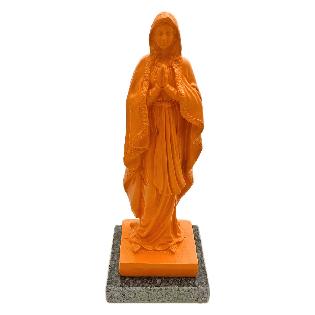 Statue funéraire résine Malena - Vierge Orange H27cm