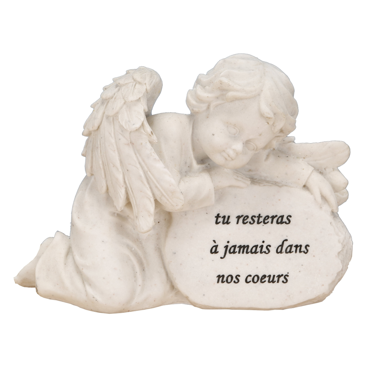 Statue funéraire résine Rinaldo Ange dans nos cœurs